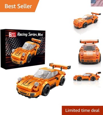 STEM-Focused 911 Racing Car Building Blocks - Ideal for Kids & Avid Builders