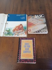 VTG ATARI BOOKS BASIC REFERENCE MANUAL, BASIC ATARI, COMPUTER GAMES 1979/83