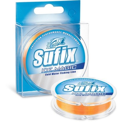 Sufix Ice Magic Monofilament Fishing Line 100 Yard Neon Orange