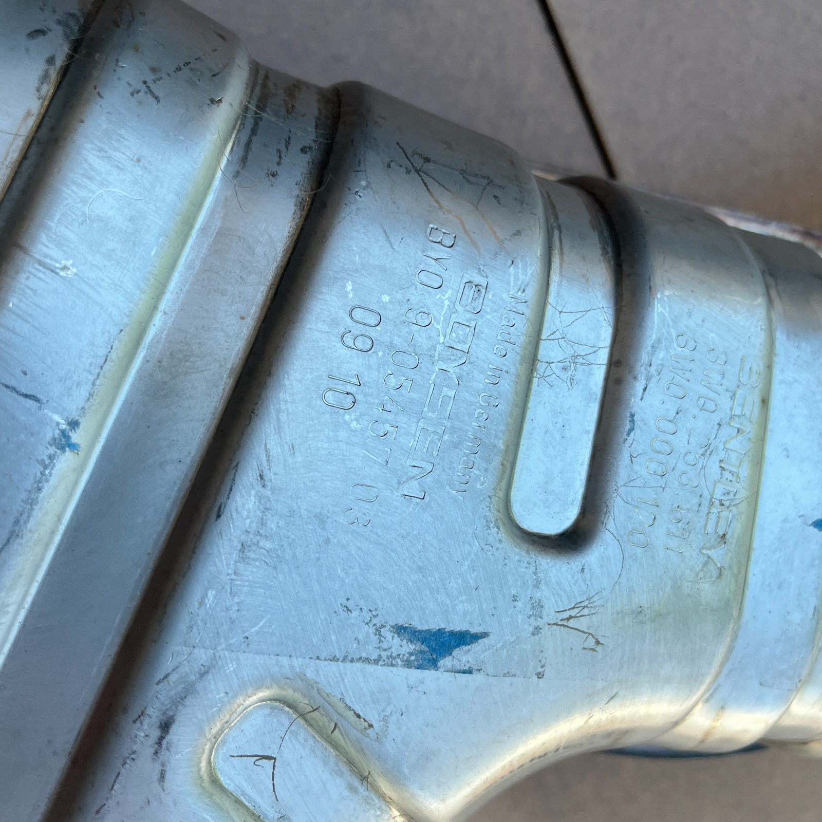 NEW Bentley Continental GT GTC Supersports RIGHT exhaust muffler (takeoff '04-13