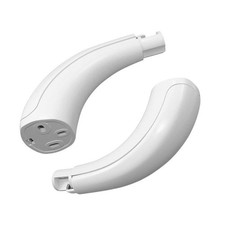 Triton Connor/Millennium Shower Riser Rail End Brackets (Pair) White - 83306160