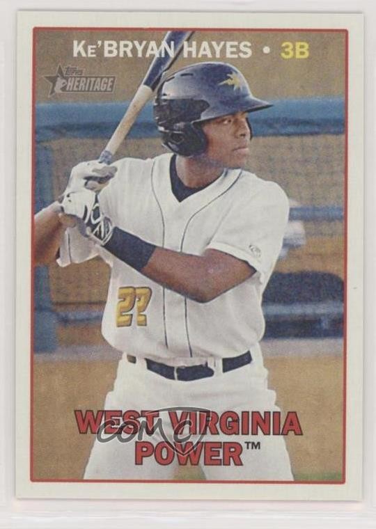 2016 Topps Heritage Minor League Edition Ke'Bryan Hayes #187 0c6