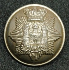 Cambridgeshire Militia 24mm Button by Firmin