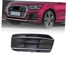 Front Bumper Fog Light Grille Chrome Bezel Insert Left Driver Side Compatible