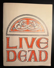 GRATEFUL DEAD Live Dead LP Insert 1969 St. Stephen Dark Star The Eleven Lyrics