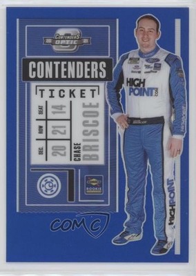 2021 Panini Chronicles Contenders Optic Blue Prizm /199 Chase Briscoe #7 2qw