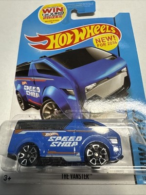 Hot Wheels New For 2014 HW City Works #10 The Vanster Blue w/ TRAP5s Speed Shop