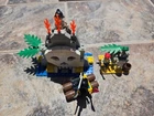 LEGO Pirates Volcano Island 6248 and 6232 100% Complete