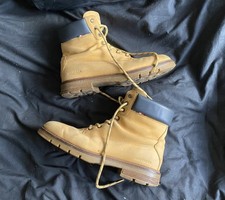 TOMMY HILFIGER BOOTS Mens Nubuck Tan UK 8 Hilfiger Ankle Boots Designer CHEAP