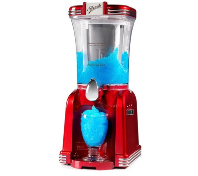 Frozen Drink Maker Margarita Slush Machine for Home,32 Oz Slushy Maker,Retro Red