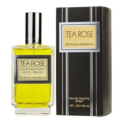 TEA ROSE Perfumers Workshop Perfume 4.0oz EDT New In Box