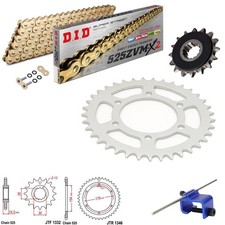 CB1000 RA Black Edition ABS Chain & Sprocket ZVMX Gold Honda 2020 + Align Tool