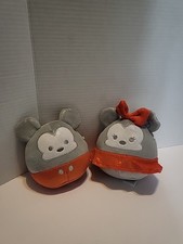 Squishmallow Disney 100th Mickey  Minnie Mouse No Hang Tags