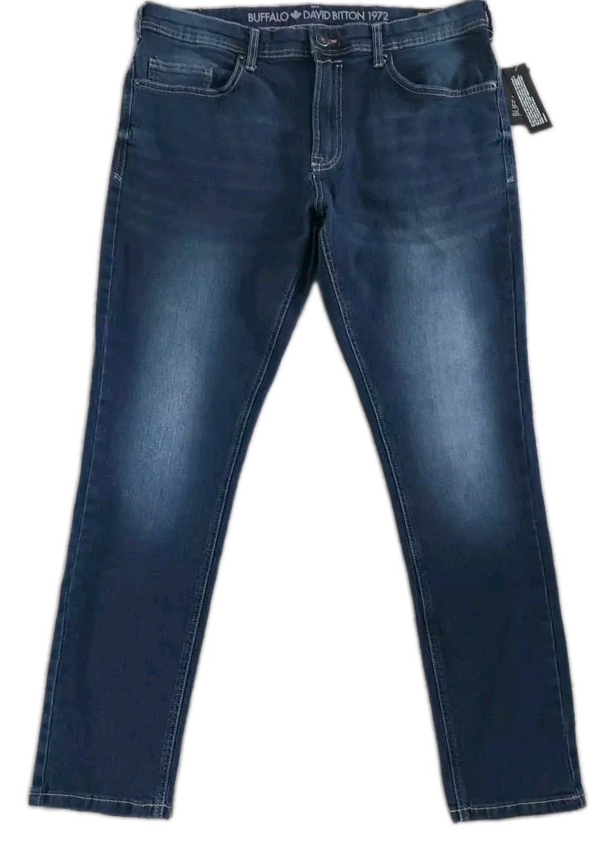 's Bottoms Dark Blue Max-x Skinny Stretch Jeans Sz 36&times;32