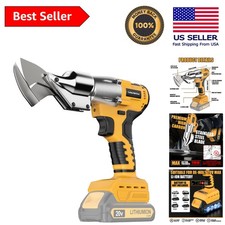Powerful Cordless Metal Cutting Shears - Adjustable Head, Tool Only for DeWalt