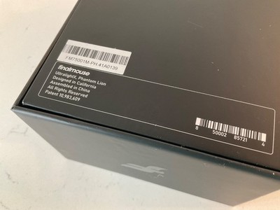 マウス・トラックボール Finalmouse UltralightX Phantom Lion (M) Finalmouse UltralightX Phantom Wireless Mouse 121 x 57mm Black