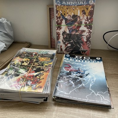 Job Lot Of 45 Dc Comics Comic Books Batman Superman Wonder Woman 