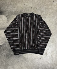Vintage Tagio Coogi-like Style Knit Striped Sweater