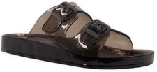 SOUTHPOLE Big Kids Hanoi-01B Buckle EVA Black Sandals Size 5