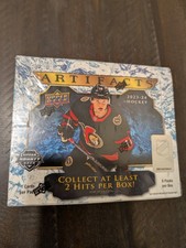 2023-24 Upper Deck Artifacts NHL Hockey Hobby Box - Factory Sealed