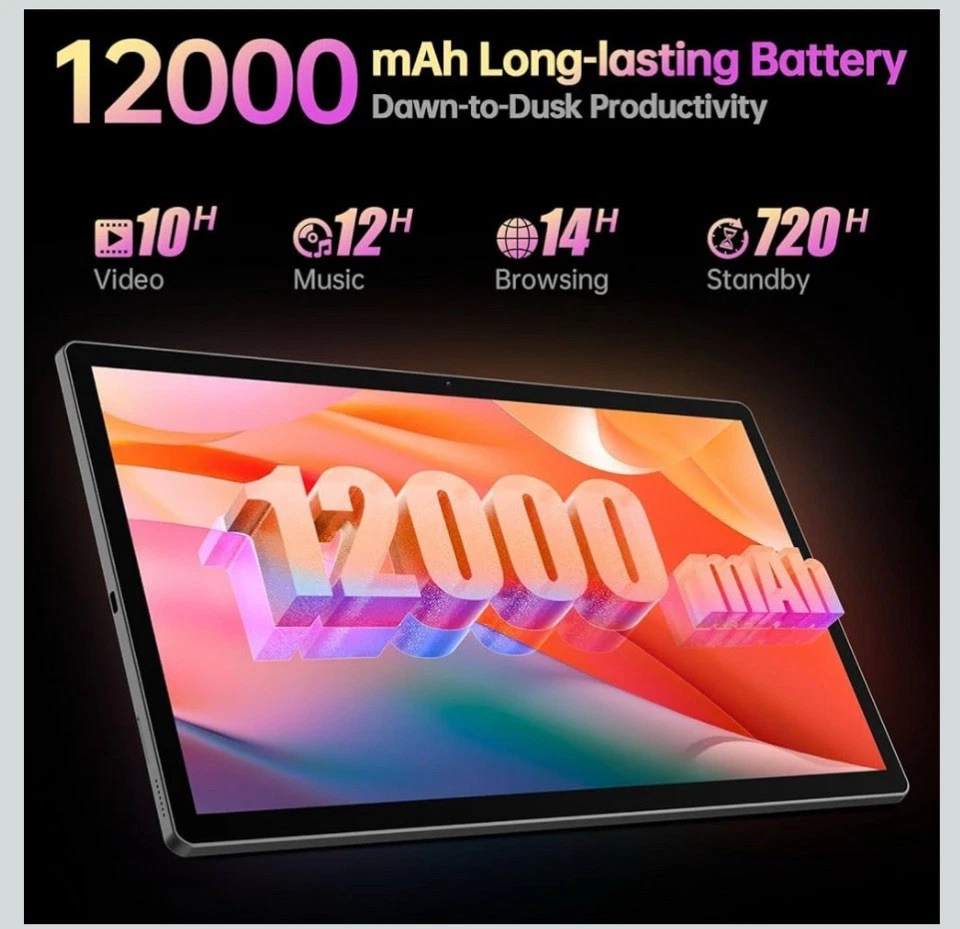 XXL GROSSE MESWAO MES-B3 Tablet – 15,6" IPS FHD Display, Android 14, - Bild 3 von 4