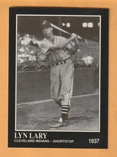 Lyn Lary Cleveland Indians 1991 Conlon TSN #318 California Golden Bears