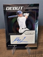2021 Prizm Kyle Lewis Debut Signatures Auto #DS-KL Seattle Mariners