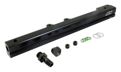 AEM Electronics Fuel Injection Fuel Rail  25-109BK