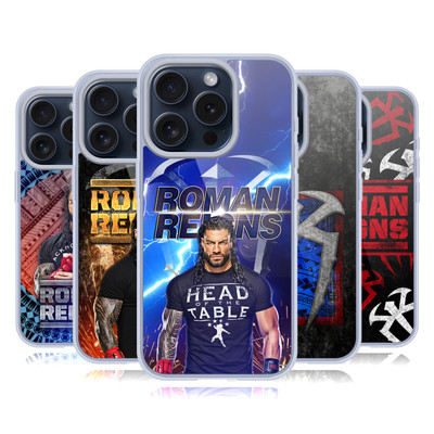 OFFIZIELLE WWE ROMAN REIGNS GEL HANDYHÜLLE FÜR APPLE iPHONE HANDYS