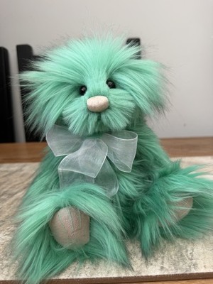 Charlie Bears Matcha Eisdiele Sammlung mit Etikett Top Zustand