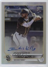 2022 Topps Chrome Rookie Auto Refractor 44/499 Ivan Castillo #RA-IC Auto uk2