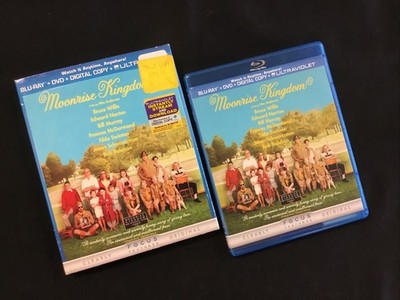 Wes Anderson: Moonrise Kingdom (Blu-ray/DVD) w/Slipcover BRUCE WILLIS