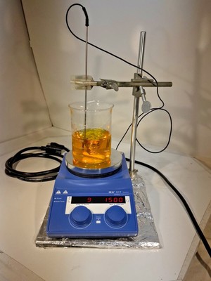 IKA RCT Basic Hotplate Stirrer 1500 RPM, 310°C, 115V + PT1000 Probe , Video incl