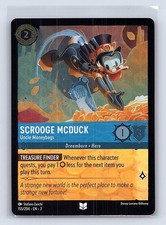 Scrooge McDuck - Uncle Moneybags 39 Disney Lorcana Promo Cards Cold Foil LP
