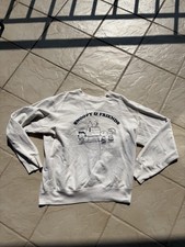 Peanuts Snoopy Friends Sweatshirt Size Large White