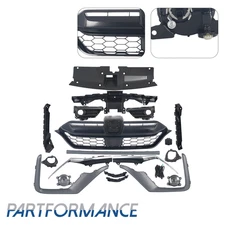 18PCS For CRV 2020-22 Grille/Trims/Headlight Brackets/Fog Lights/Radiator Cover 