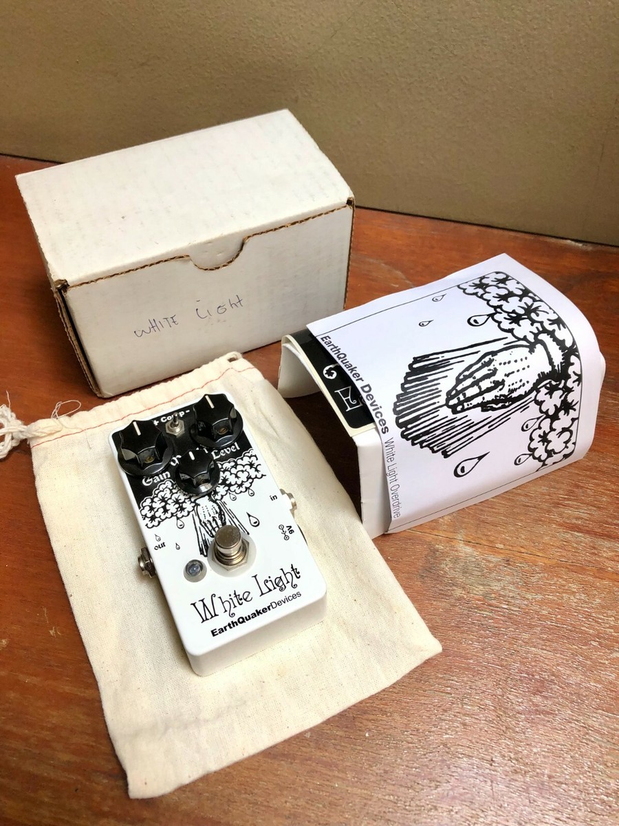 BRAND NEW! EarthQuaker Devices White Light Overdrive! Rare