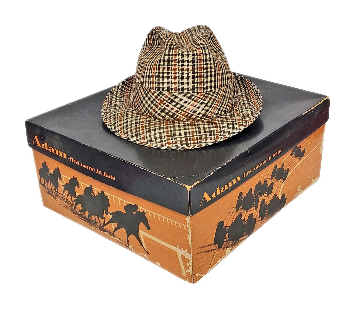 Polyester Fedora Vintage Hats for Men