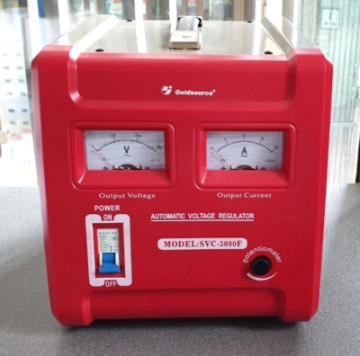 TRANSFORMATOR 220V 110V UND STROMSTABILISATOR ZU SERVOMOTOR 3000VA
