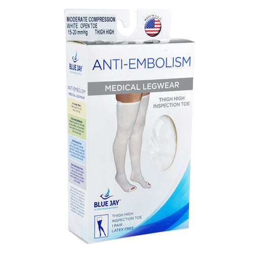 Medias antiembolismo Sm/Reg 15-20 mmHg muslo de alta inspiración Puntera - Imagen 2 de 6