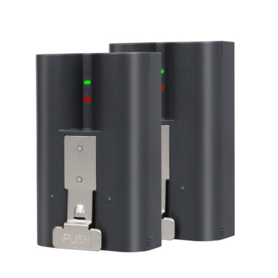 2er-Pack Hixon Akku Schnellwechsel-Akkupack für Ring Video Doorbell 2 3 4 