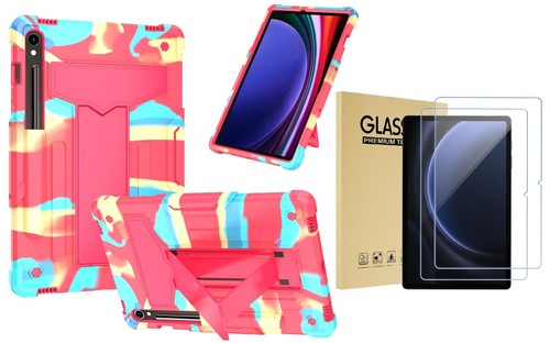 Für Samsung Galaxy Tab S9 FE 10,9"/S9 11" Hülle Stoßfest Hybrid Ständer Case - Bild 14 von 17