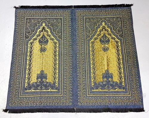 Double 2/3 people prayer mat rug large family islamic lot *BUY 3 GET 1 FREE*