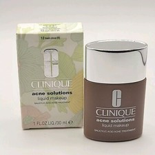 Clinique ACNE SOLUTIONS 12 FRESH CLOVE D Liquid Makeup Foundation New in Box