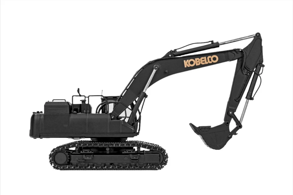 Kobelco SK500LC Excavator - Matte Black - Conrad 1:50 Scale Diecast Model New - Image 4 of 4