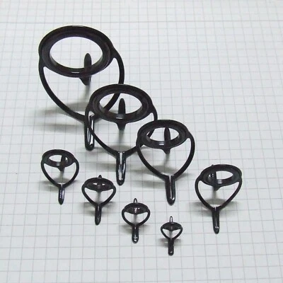 CORTEST Rutenring Laufring Doppelstegring mit SIC Einlage verschiedene Größen Rutenbau