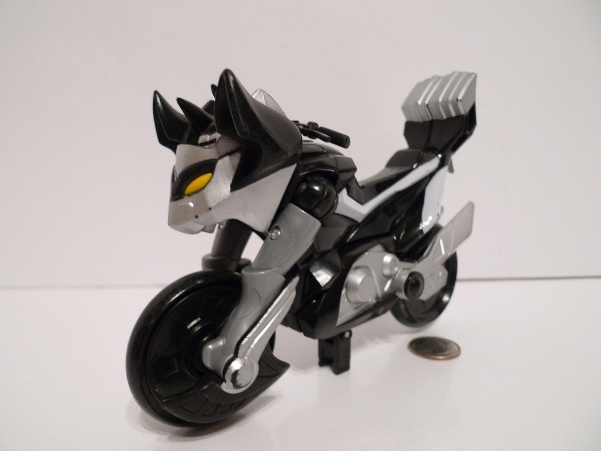 Power Rangers Jungle Fury Black Bat Battle Bike Loose
