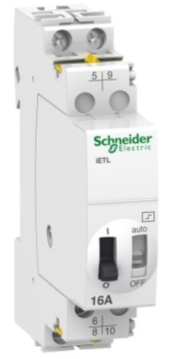 Relè passo-passo iETL 1NA+1NC 16A comando 230÷240Vca