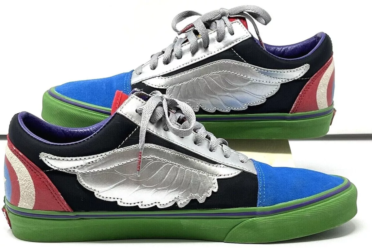 Vans Marvel x Old Skool Avengers 721356 men s multicolor low top