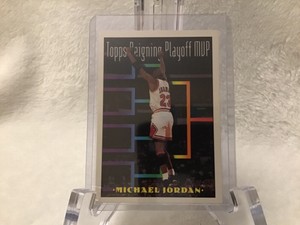 michael jordan topps reigning playoff mvp